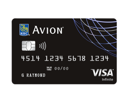 RBC Avion Visa Infinite - RBC Rewards credit card